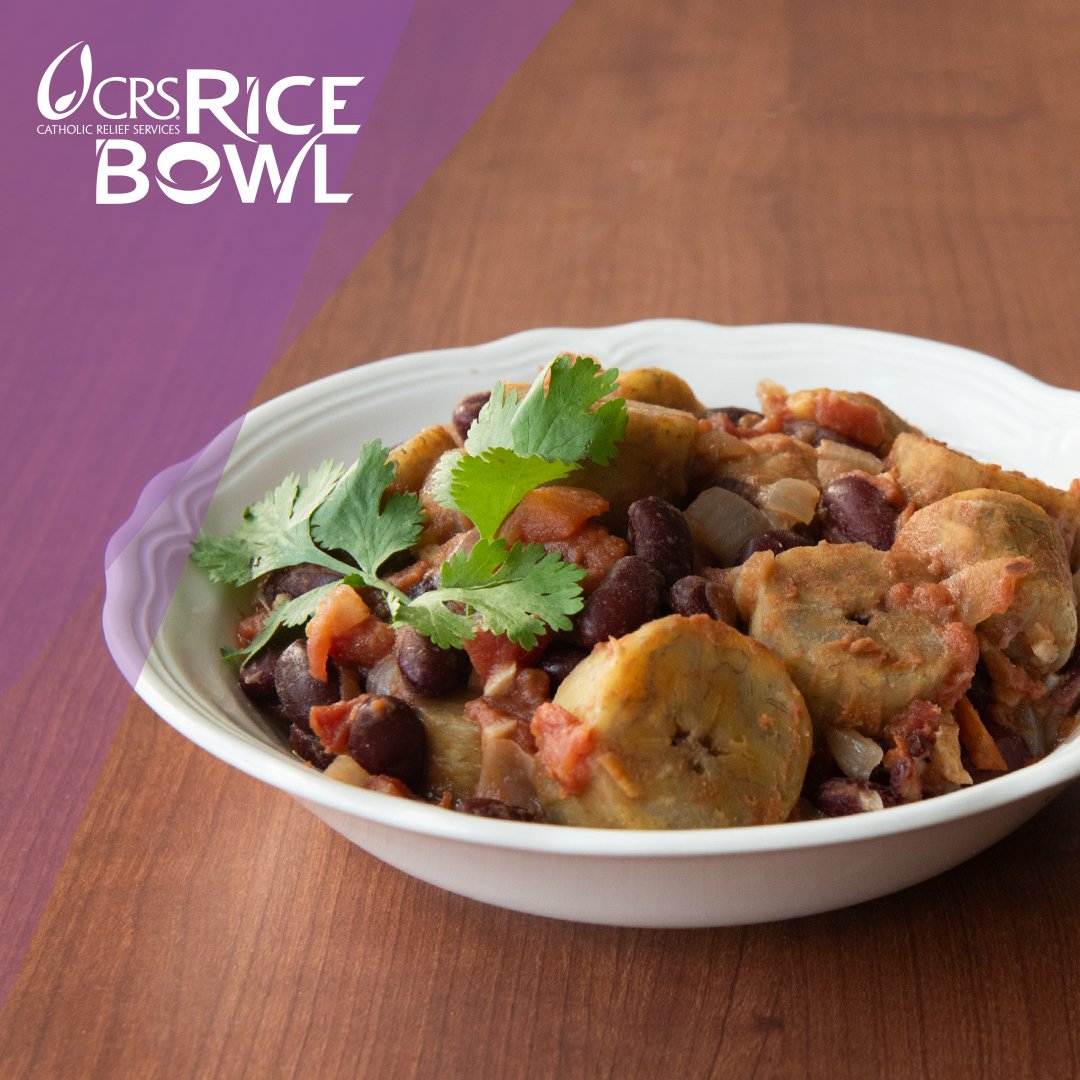 Meatless Friday Matoke with Beans